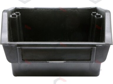 Dėžutė sandėliavimui juoda XS 116x112x75mm (78830)