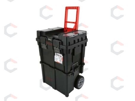 Dėžė įrankiams su ratukais | 2-jų dalių (YT-09160) 3 Dėžė įrankiams su ratukais | 2-jų dalių (YT-09160) 3