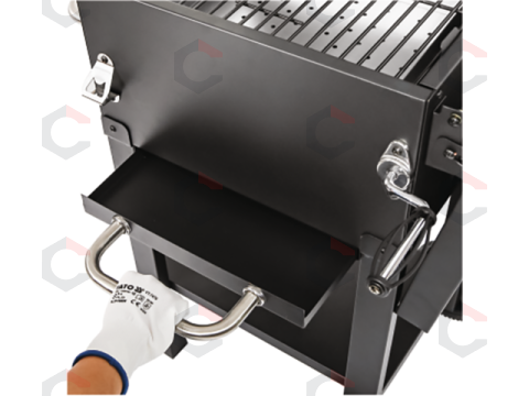 DELUXE CHARCOAL GRILL, GRID 39.5 x 29.5 CM (99928) 23 DELUXE CHARCOAL GRILL, GRID 39.5 x 29.5 CM (99928) 23