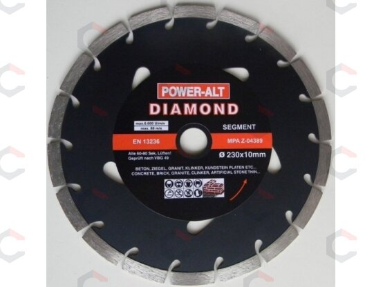 Deimantinis pjovimo diskas 230 mm (PA0230) 2 Deimantinis pjovimo diskas 230 mm (PA0230) 2
