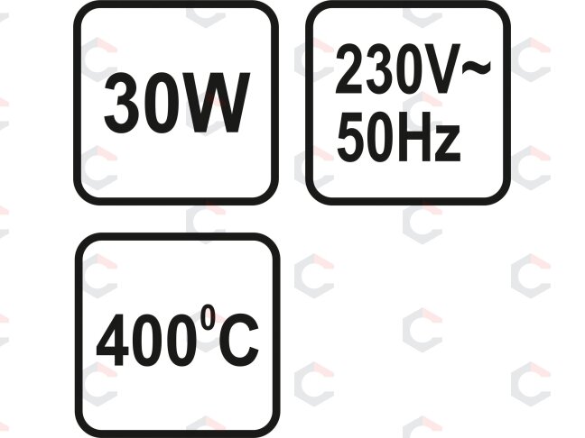 Pirografijos ir litavimo rinkinys | 30 W | 11 vnt. (78890) 6 Pirografijos ir litavimo rinkinys | 30 W | 11 vnt. (78890) 6