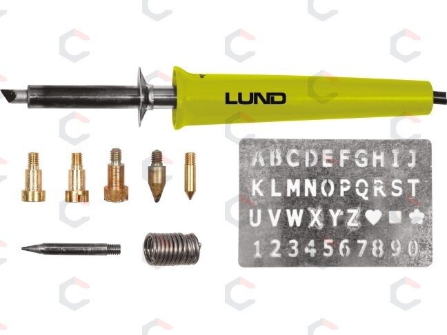 Pirografijos ir litavimo rinkinys | 30 W | 11 vnt. (78890) Pirografijos ir litavimo rinkinys | 30 W | 11 vnt. (78890)