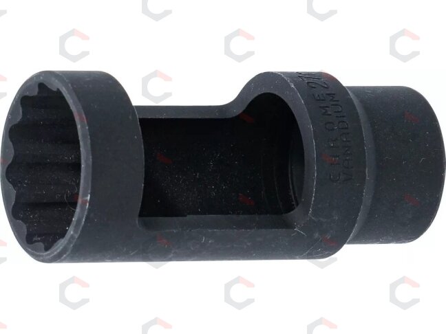 Deguonies jutiklio galvutė | 12,5 mm (1/2") | 27 mm 12 kampų, 28 mm langas (1140-27)
