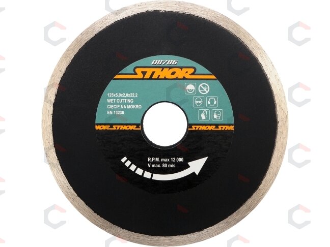 Deimantinis diskas lygus EN 125mm (08786) Deimantinis diskas lygus EN 125mm (08786)