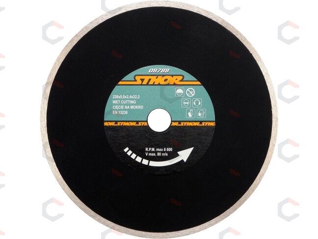 Deimantinis diskas lygus EN 230mm (08788) Deimantinis diskas lygus EN 230mm (08788)