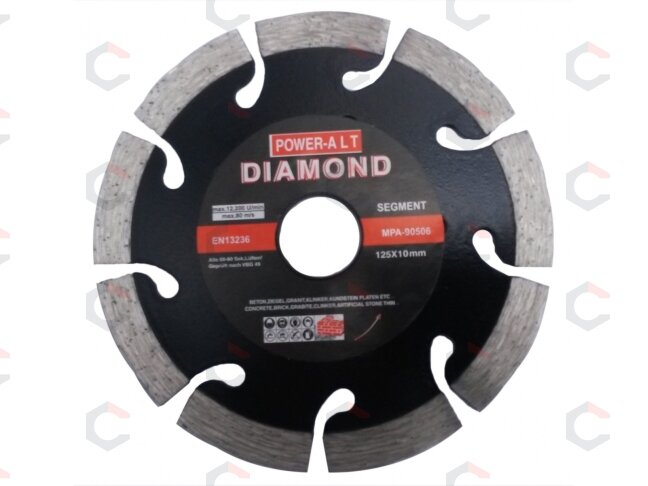 Deimantinis pjovimo diskas | 125 mm (PA0125) 2 Deimantinis pjovimo diskas | 125 mm (PA0125) 2