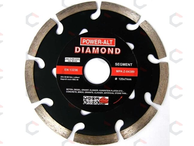 Deimantinis pjovimo diskas | 125 mm (PA0125) Deimantinis pjovimo diskas | 125 mm (PA0125)