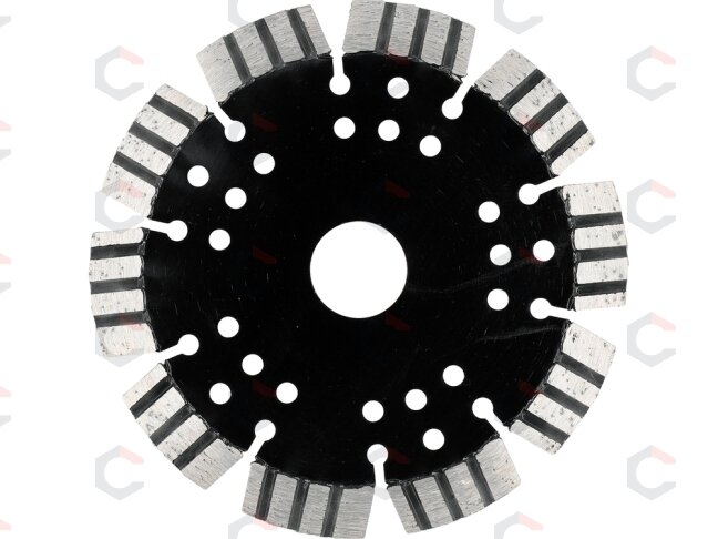 Deimantinis pjovimo diskas gelžbetoniui | 125 × 12 × 22,2 mm (YT-59900) 2 Deimantinis pjovimo diskas gelžbetoniui | 125 × 12 × 22,2 mm (YT-59900) 2