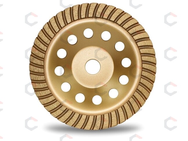 Deimantinis šlifavimo diskas | lėkštės tipo | turbo | 22.2x180 mm (DB0180B) Deimantinis šlifavimo diskas | lėkštės tipo | turbo | 22.2x180 mm (DB0180B)