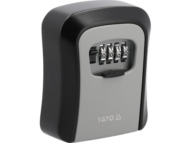 Raktų dėžutė su 4 skaitmenų kodiniu užraktu, 115 × 96 × 36 mm YATO (YT-66641) 2 Raktų dėžutė su 4 skaitmenų kodiniu užraktu, 115 × 96 × 36 mm YATO (YT-66641) 2