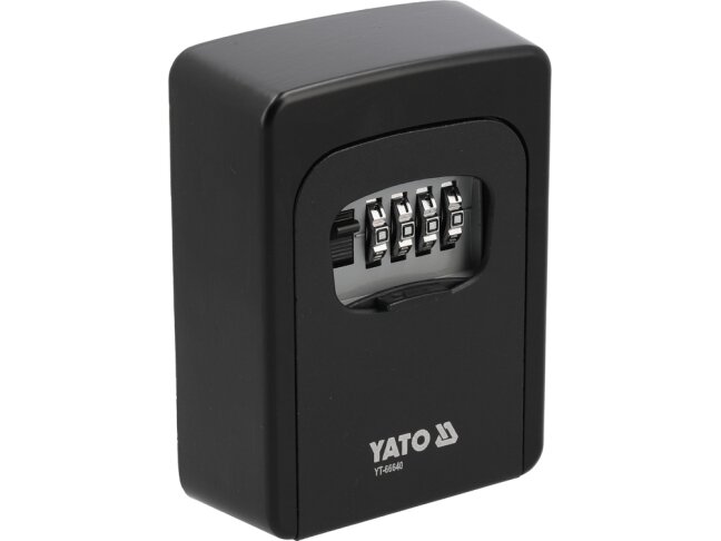 Raktų dėžutė su 4 skaitmenų kodiniu užraktu, 120 × 85 × 40 mm YATO (YT-66640) 2 Raktų dėžutė su 4 skaitmenų kodiniu užraktu, 120 × 85 × 40 mm YATO (YT-66640) 2
