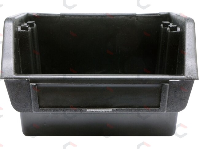 Dėžutė sandėliavimui juoda XS 116x112x75mm (78830) 1