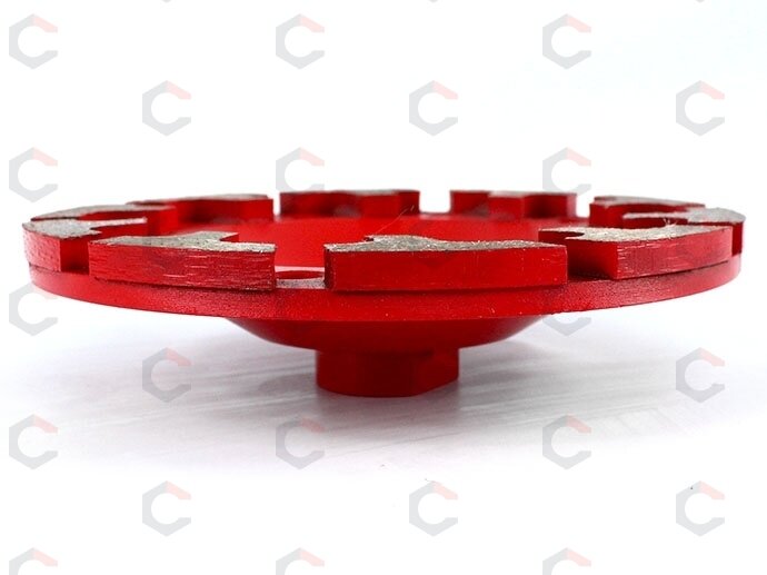 Deimantinis šlifavimo diskas | lėkštės tipo | T-formos eilė | M14x125 mm (TF0125) 2 Deimantinis šlifavimo diskas | lėkštės tipo | T-formos eilė | M14x125 mm (TF0125) 2