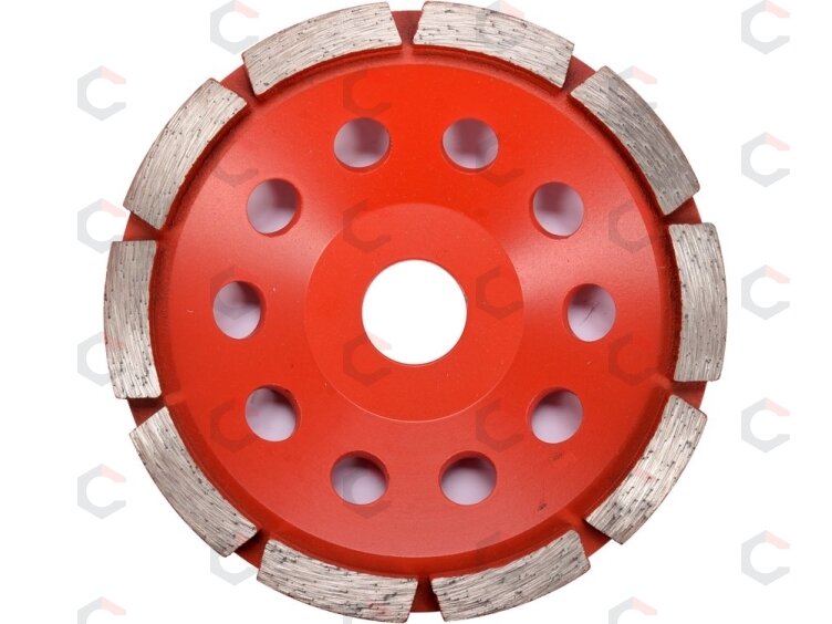 Deimantinis šlifavimo diskas | lėkštės tipo | M14x125 mm (YT-60322) Deimantinis šlifavimo diskas | lėkštės tipo | M14x125 mm (YT-60322)
