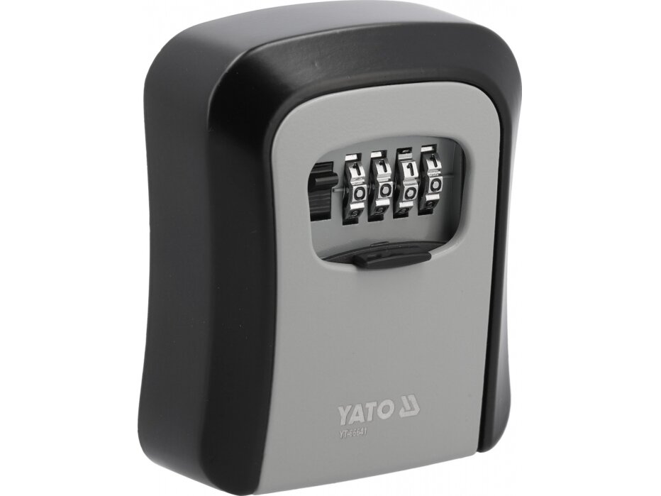 Raktų dėžutė su 4 skaitmenų kodiniu užraktu, 115 × 96 × 36 mm YATO (YT-66641) 2 Raktų dėžutė su 4 skaitmenų kodiniu užraktu, 115 × 96 × 36 mm YATO (YT-66641) 2