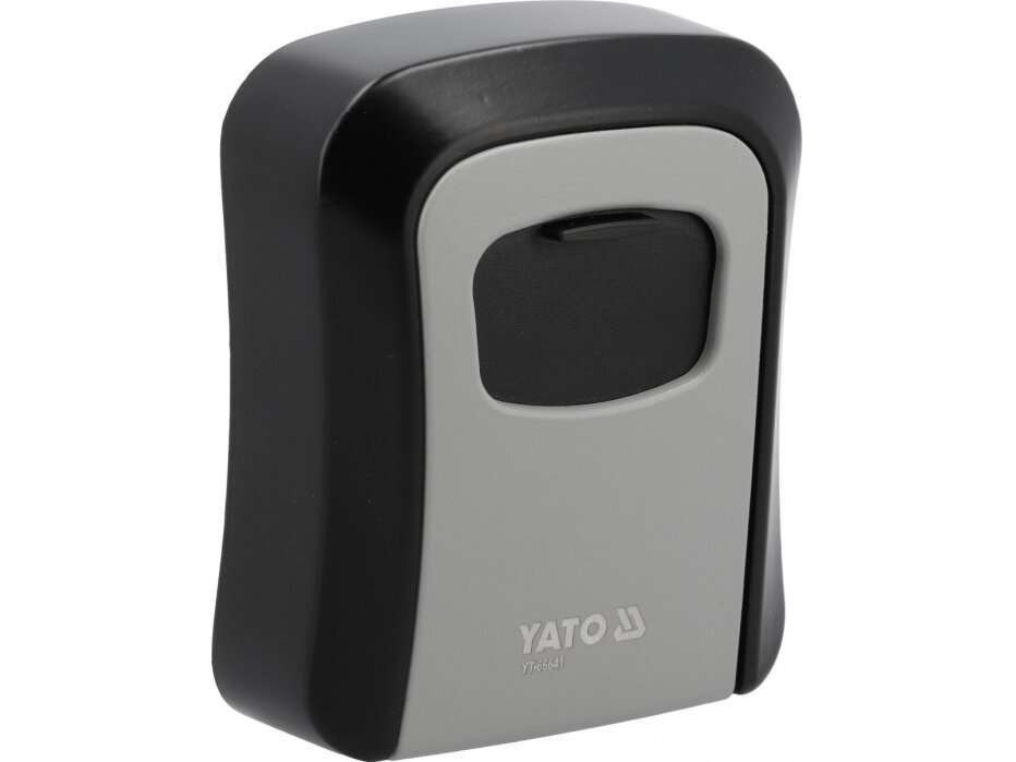 Raktų dėžutė su 4 skaitmenų kodiniu užraktu, 115 × 96 × 36 mm YATO (YT-66641) Raktų dėžutė su 4 skaitmenų kodiniu užraktu, 115 × 96 × 36 mm YATO (YT-66641)