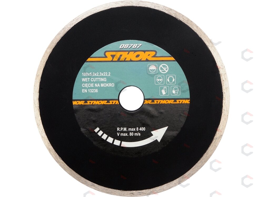 Deimantinis diskas lygus EN 180mm (08787) Deimantinis diskas lygus EN 180mm (08787)
