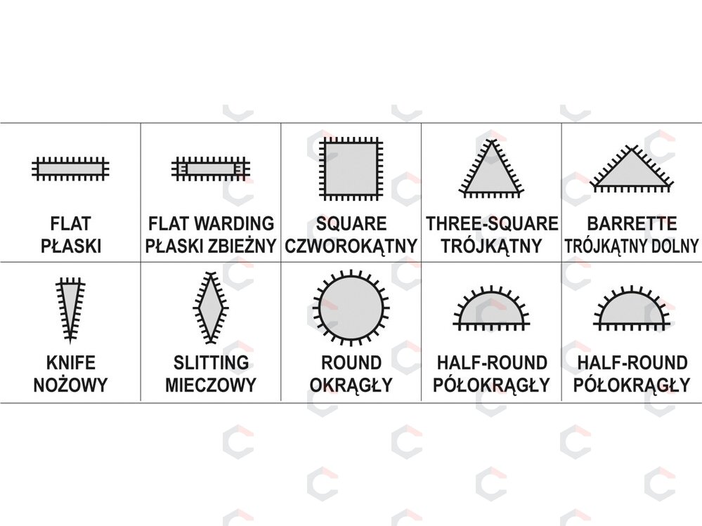 Deimantinių dildelių rinkinys | 3x140x25 mm | 10 vnt. (YT-6145) 2 Deimantinių dildelių rinkinys | 3x140x25 mm | 10 vnt. (YT-6145) 2