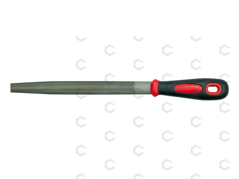 Dildė metalui 2 #, pusapvalė 200mm (25161)