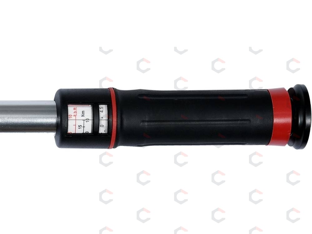 Dinamometrinis raktas su skalės peržiūros langeliu | 1/2" | 10–110 Nm (YT-07607) 3