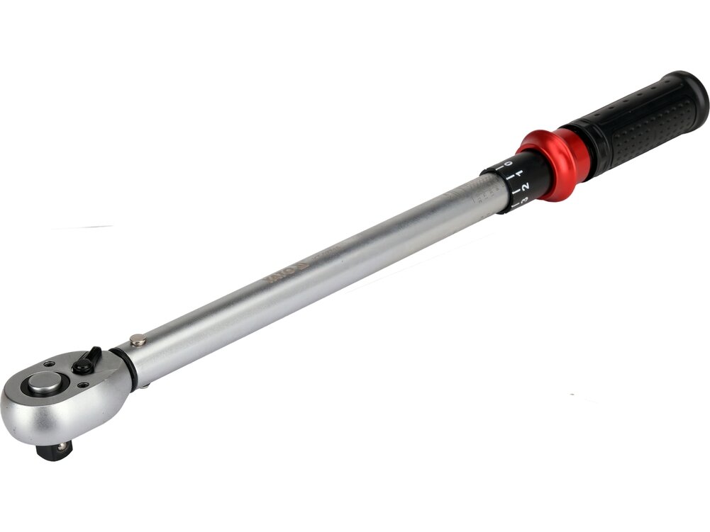 Dinamometrinis raktas | 1/2" | 40–220 Nm | 72 dantų terkšlė (YT-07715) 1 Dinamometrinis raktas | 1/2" | 40–220 Nm | 72 dantų terkšlė (YT-07715) 1