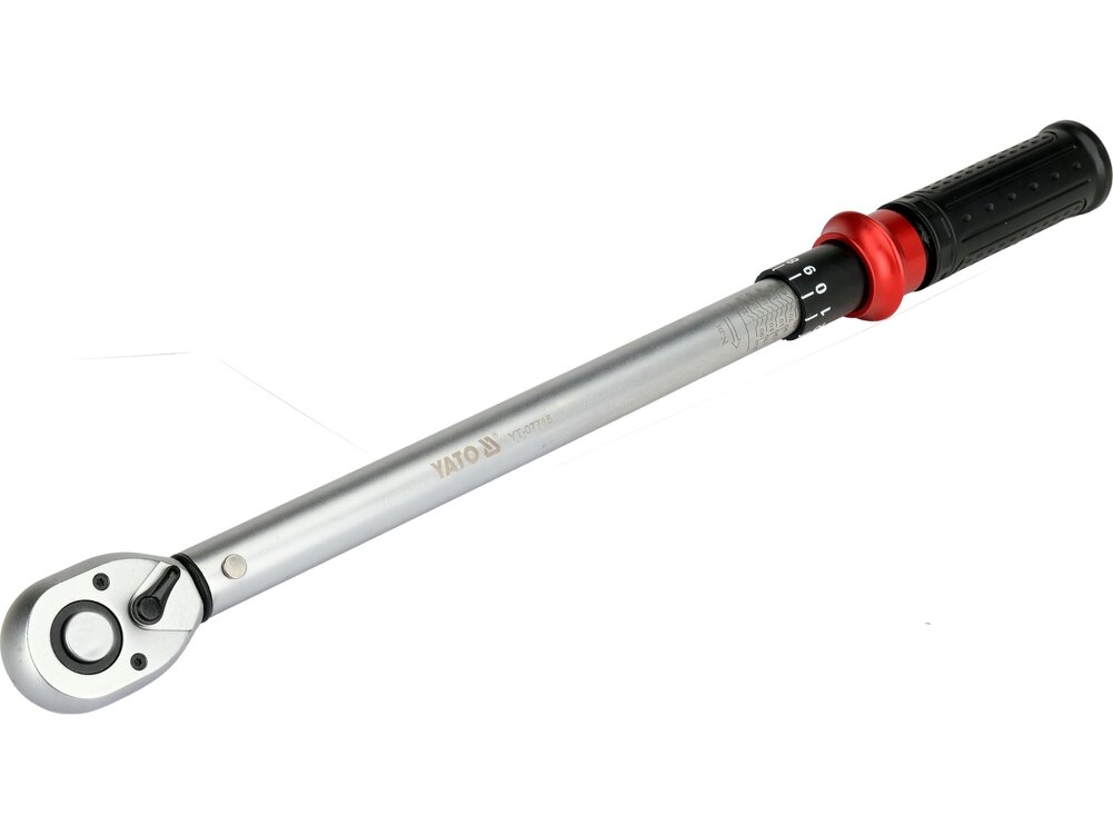 Dinamometrinis raktas | 1/2" | 40–220 Nm | 72 dantų terkšlė (YT-07715) 2 Dinamometrinis raktas | 1/2" | 40–220 Nm | 72 dantų terkšlė (YT-07715) 2