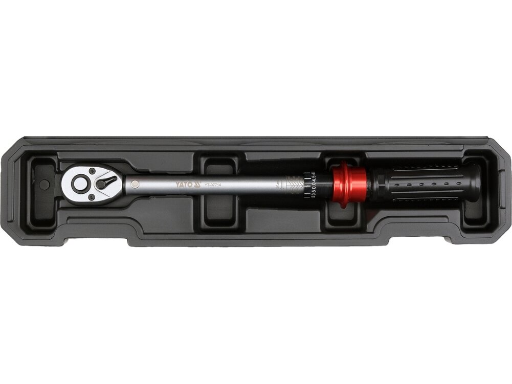 Dinamometrinis raktas | 3/8" | 10–60 Nm | 72 dantų terkšlė (YT-07714) 8