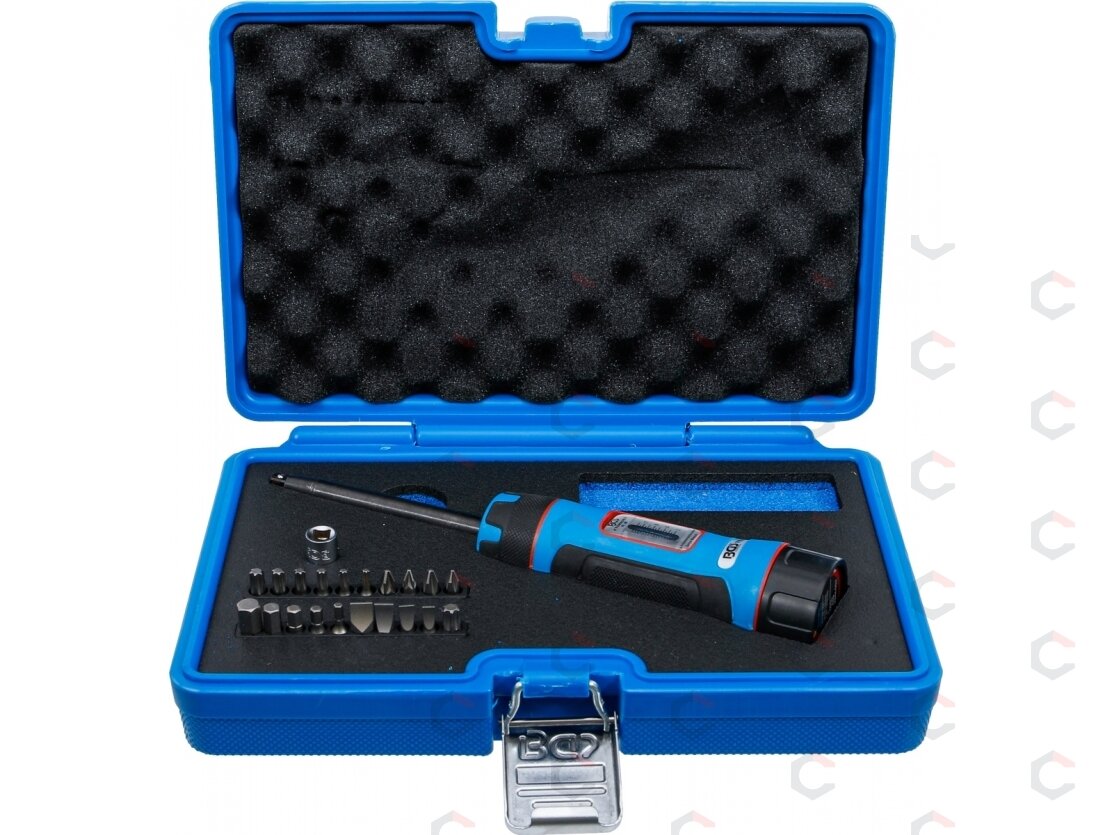 Dinamometrinio rakto ir priedų rinkinys | 6.3 mm 1/4" | 1 - 8 Nm | 22 vnt (7122) 1 Dinamometrinio rakto ir priedų rinkinys | 6.3 mm 1/4" | 1 - 8 Nm | 22 vnt (7122) 1