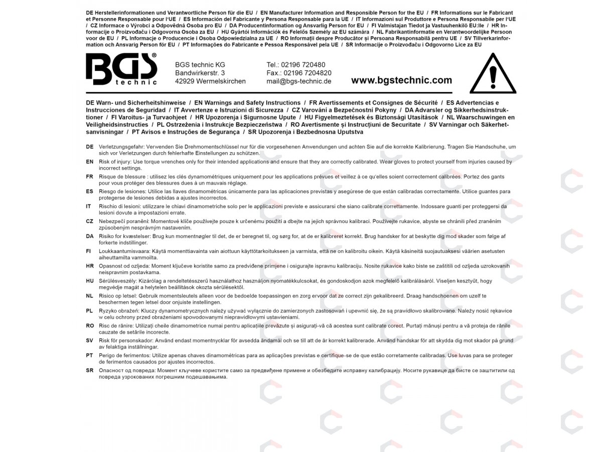Dinamometrinis raktas + adapteris + ilgintuvas | 12.5 mm (1/2") | 40 - 220 Nm | 3 vnt. (2837) 7