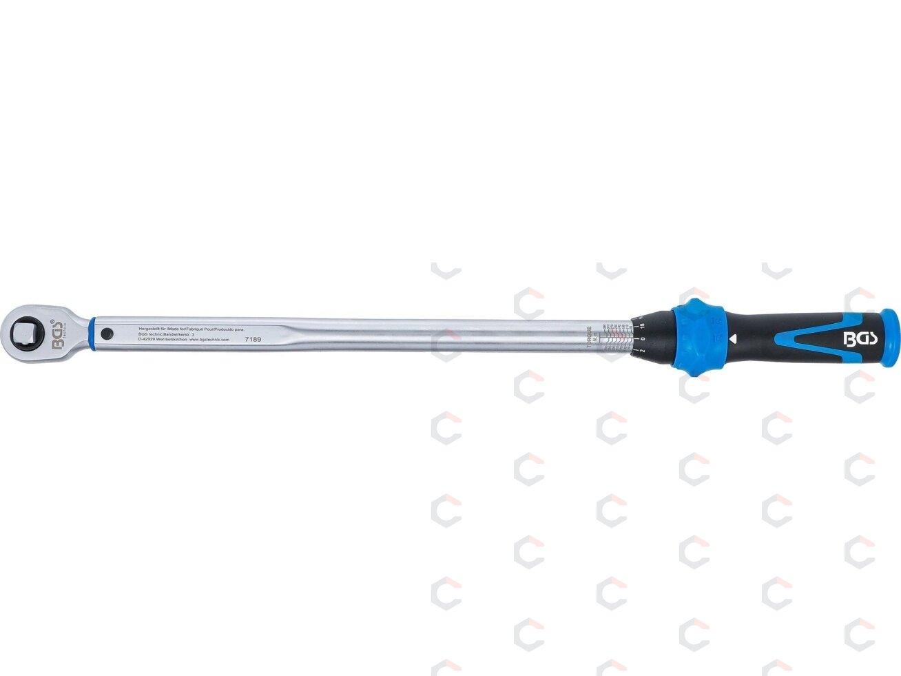 Dinamometrinis raktas | dviejų krypčių | 12.5 mm (1/2") | 70 - 350 Nm (7189) 5 Dinamometrinis raktas | dviejų krypčių | 12.5 mm (1/2") | 70 - 350 Nm (7189) 5