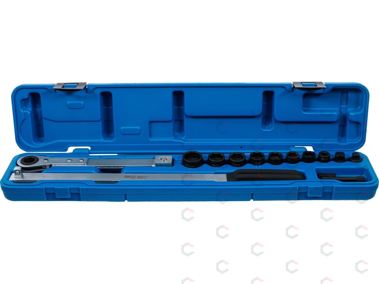 Diržo aptarnavimo įrankių komplektas | 10 mm (3/8") + 12,5 mm (1/2") (1706) 1 Diržo aptarnavimo įrankių komplektas | 10 mm (3/8") + 12,5 mm (1/2") (1706) 1