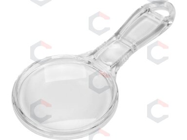 Lupa su dviem lęšiais | 3x ir 6x | akrilinė (73490) Lupa su dviem lęšiais | 3x ir 6x | akrilinė (73490)