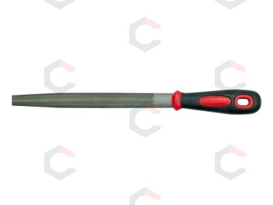 Dildė metalui 2 #, pusapvalė 200mm (25161)