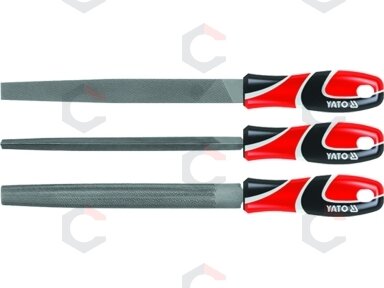 Dildžių rinkinys metalui | 250 mm | 3 vnt. (YT-6237) Dildžių rinkinys metalui | 250 mm | 3 vnt. (YT-6237)
