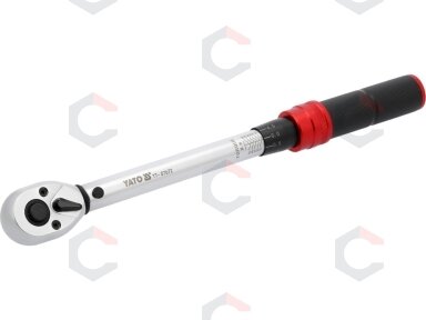 Dinamometrinis raktas | 10 mm (3/8") | 10 - 60 Nm (YT-07672) Dinamometrinis raktas | 10 mm (3/8") | 10 - 60 Nm (YT-07672)