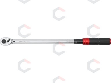 Dinamometrinis raktas | 12.5 mm (1/2") | 60 - 330 Nm (YT-07677) Dinamometrinis raktas | 12.5 mm (1/2") | 60 - 330 Nm (YT-07677)