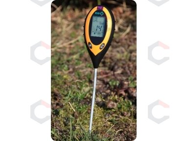 Dirvos drėgmės parametrų matuoklis | 4 funkcijų (89000)