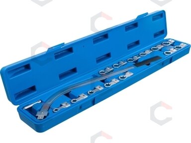 Diržo įtempimo raktai | 12 kampų 12 - 19 mm / E-tipo E10 - E18 (1312)