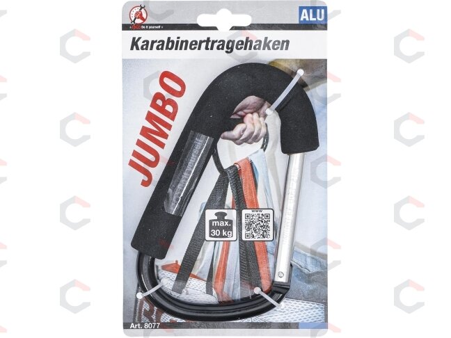 Didelis karabinas | JUMBO | 160 mm | 30 kg (8077) 3