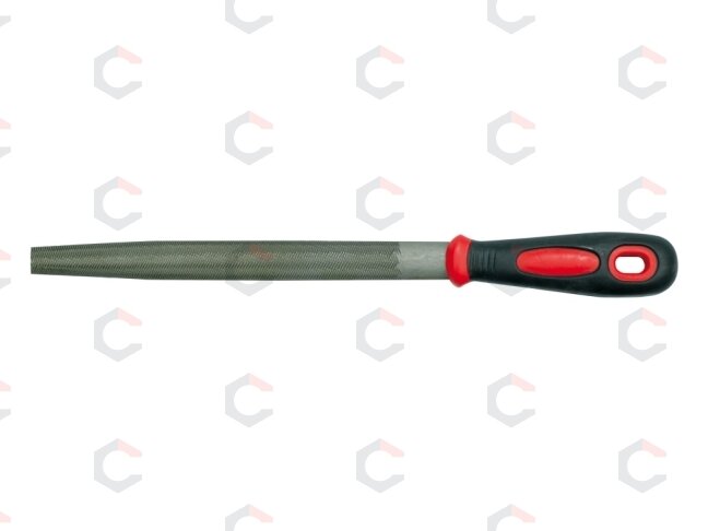 Dildė metalui 2 #, pusapvalė 200mm (25161)