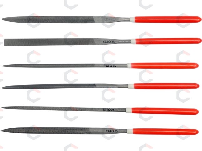 Dildelių rinkinys | 140x65x3 mm | 6 vnt. (YT-6160) 1 Dildelių rinkinys | 140x65x3 mm | 6 vnt. (YT-6160) 1