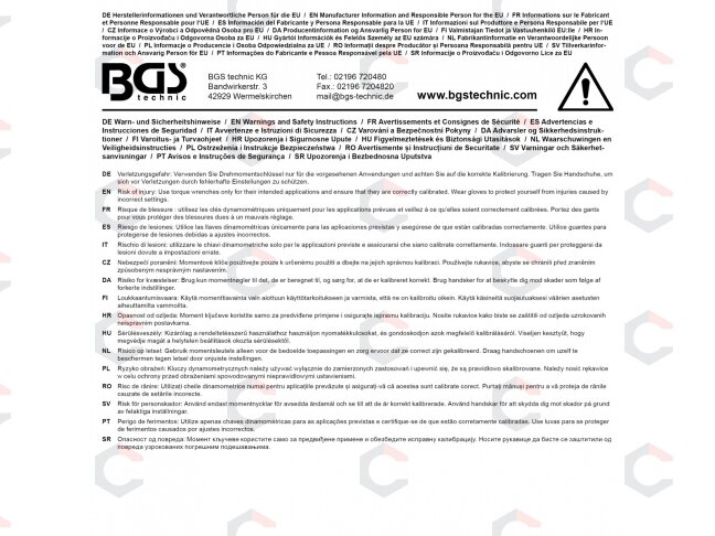 Dinamometrinio rakto ir priedų rinkinys | 6.3 mm 1/4" | 1 - 8 Nm | 22 vnt (7122) 6 Dinamometrinio rakto ir priedų rinkinys | 6.3 mm 1/4" | 1 - 8 Nm | 22 vnt (7122) 6
