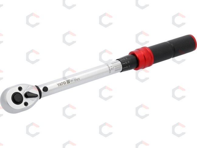 Dinamometrinis raktas | 10 mm (3/8") | 10 - 60 Nm (YT-07672)