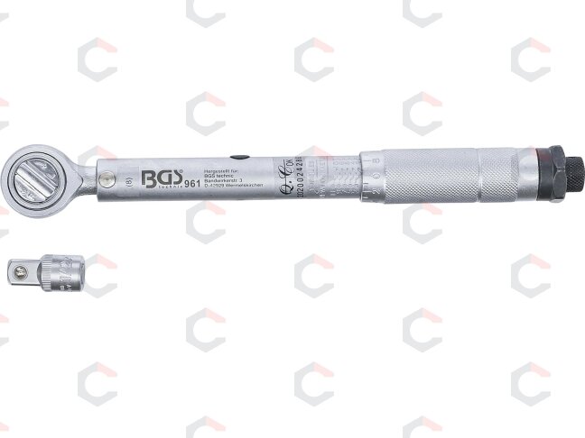 Dinamometrinis raktas | 10 mm (3/8") | 20–110 Nm | su adapteriu (961) 5 Dinamometrinis raktas | 10 mm (3/8") | 20–110 Nm | su adapteriu (961) 5