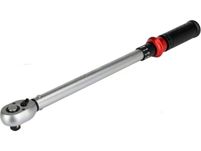 Dinamometrinis raktas | 1/2" | 40–220 Nm | 72 dantų terkšlė (YT-07715) 1 Dinamometrinis raktas | 1/2" | 40–220 Nm | 72 dantų terkšlė (YT-07715) 1
