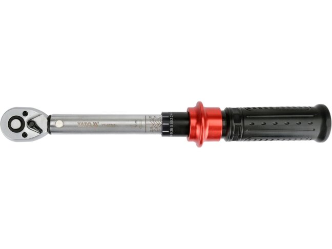 Dinamometrinis raktas | 1/4" | 5–25 Nm | 72 dantų terkšlė (YT-07713) 2 Dinamometrinis raktas | 1/4" | 5–25 Nm | 72 dantų terkšlė (YT-07713) 2