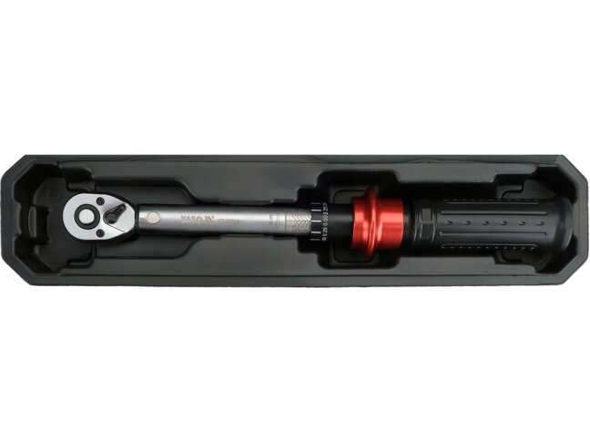 Dinamometrinis raktas | 1/4" | 5–25 Nm | 72 dantų terkšlė (YT-07713) 8 Dinamometrinis raktas | 1/4" | 5–25 Nm | 72 dantų terkšlė (YT-07713) 8