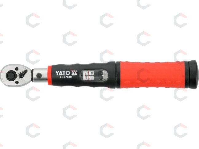 Tikslus dinamometrinio rakto rinkinys | 6,3 mm (1/4") | 5–25 Nm | 11 vnt. (YT-07840) 4 Tikslus dinamometrinio rakto rinkinys | 6,3 mm (1/4") | 5–25 Nm | 11 vnt. (YT-07840) 4