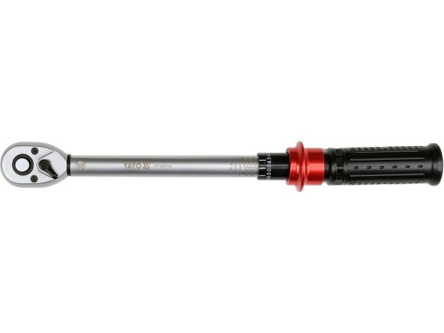 Dinamometrinis raktas | 3/8" | 10–60 Nm | 72 dantų terkšlė (YT-07714) 3 Dinamometrinis raktas | 3/8" | 10–60 Nm | 72 dantų terkšlė (YT-07714) 3