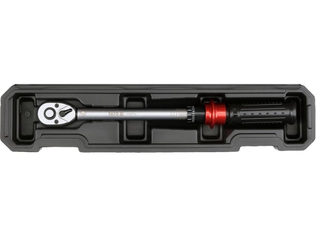 Dinamometrinis raktas | 3/8" | 10–60 Nm | 72 dantų terkšlė (YT-07714) 8 Dinamometrinis raktas | 3/8" | 10–60 Nm | 72 dantų terkšlė (YT-07714) 8